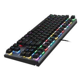 Wholesales Shenzhen Meetion RGB JIXIAN Blue Switch 87 Keys Arabic laser Mechanical Gaming Keyboard