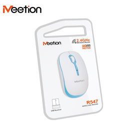 Promotional Meetion Brand Both Hands 5 Colors Slim Laptop 2.4G Optical Wireless Mouse