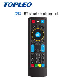 CR3 2.4G RF BT 6-Axis long distance programmable smart tv universal keyboard remote control