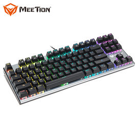 MEETION MK04 verdrahtete Schlüssel-Minispiel-mechanische Tastatur Usb Gam Metallkleines 88 Schlüssel-TKL der Hintergrundbeleuchtungs-87