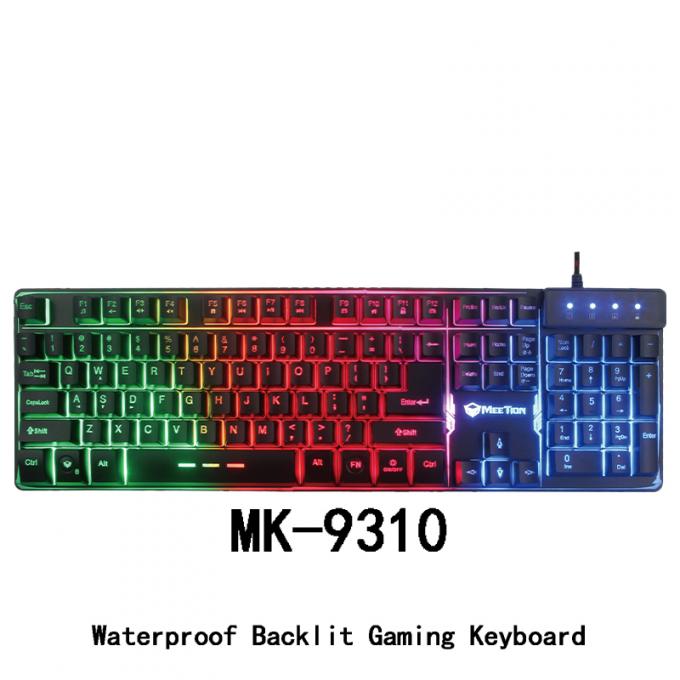 Neues Produkt MEETION verdrahtete RGB-Makromultimediacomputerlaptop-Spieltastatur für PC Gamer